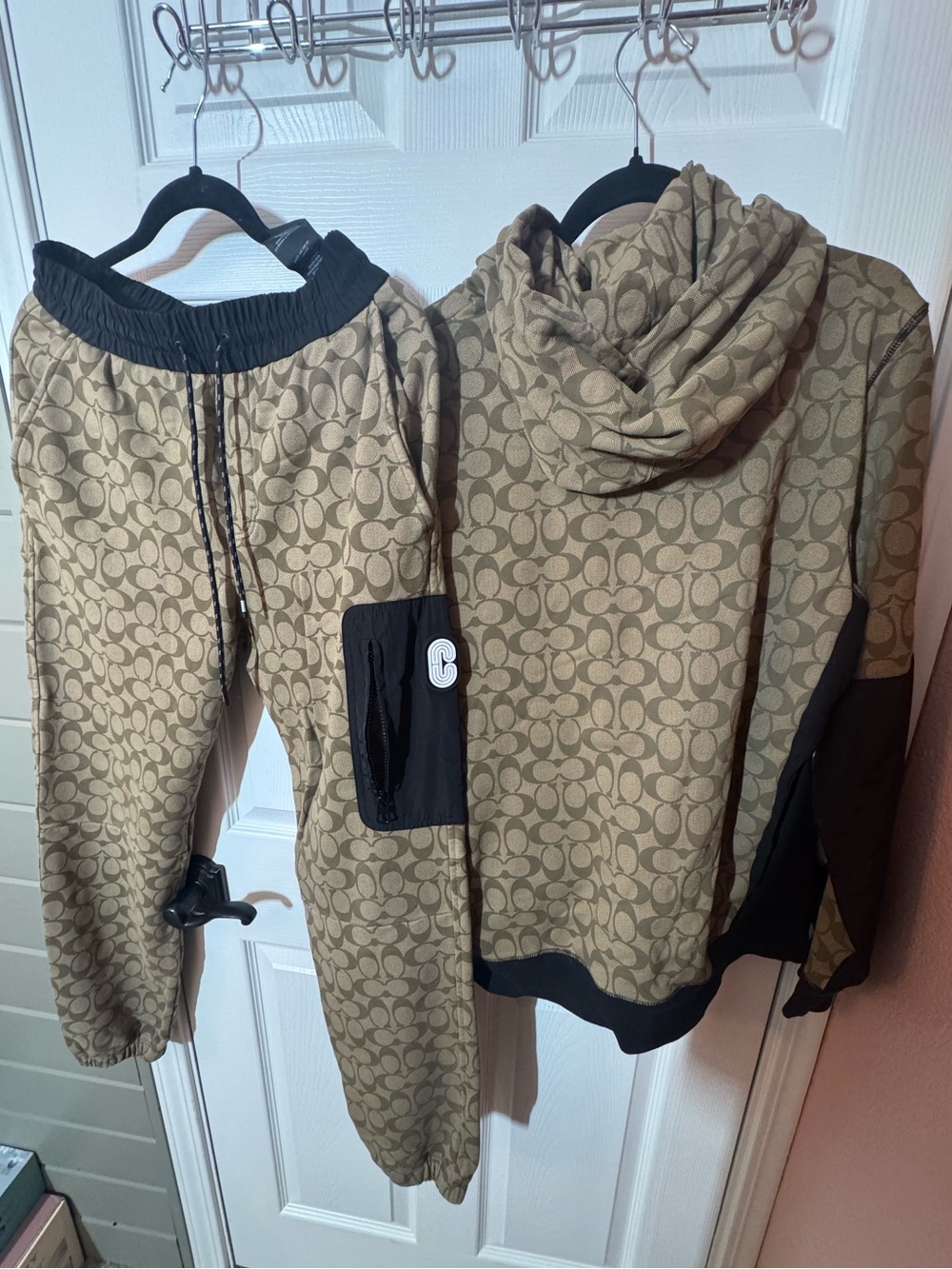 Coach Signature C Hoodie and Joggers Set (medium) - Picture 3 of 13